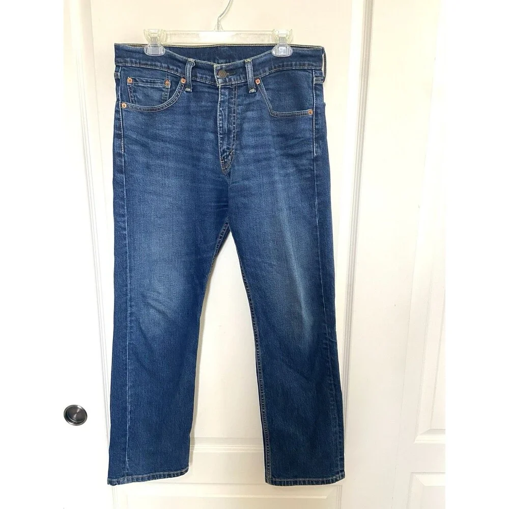 Levi’s 505 Regular Fit Jeans Blue Size 33 X 30*